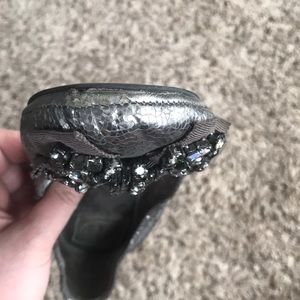 Tory Burch Shoes - Silver Tory Burch Flats Tory Burch Shoes - Silver Tory Burch Flats